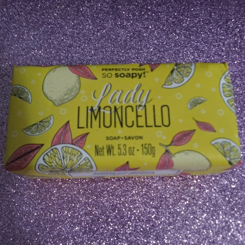 New Sealed Perfectly Posh Lady Limoncello Soap